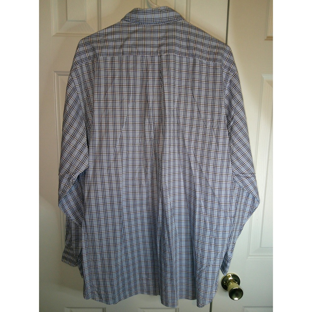 Brooks Brothers Country Club Plaid Button Down Long Sleeve Dress Shirt XL - Picture 2 of 3